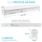 Luxrite 2 FT Slim Linear LED Shop Light 3 CCT Selectable 3500K-5000K 20W 2600LM 0-10V Dimmable UL Listed LR25181-1PK - alternate 7